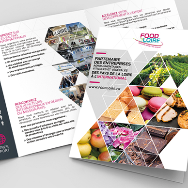 Food loire - Studio graphique - Vert anis design graphique