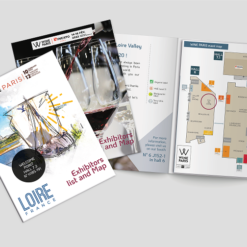 Food loire 7 identité visuelle - support print et web - studio vert anis
