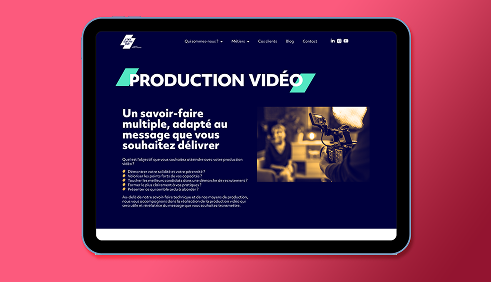 L'oeil électrique 2 - webdesign - studio vert anis